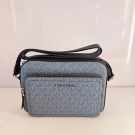 Sacoche À Bandoulière Michael Kors Cooper Ew Homme Bleu