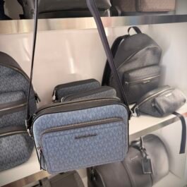 Sacoche À Bandoulière Michael Kors Cooper Ew Homme Bleu