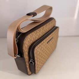 Sacoche À Bandoulière Michael Kors Cooper Ew Homme Marron