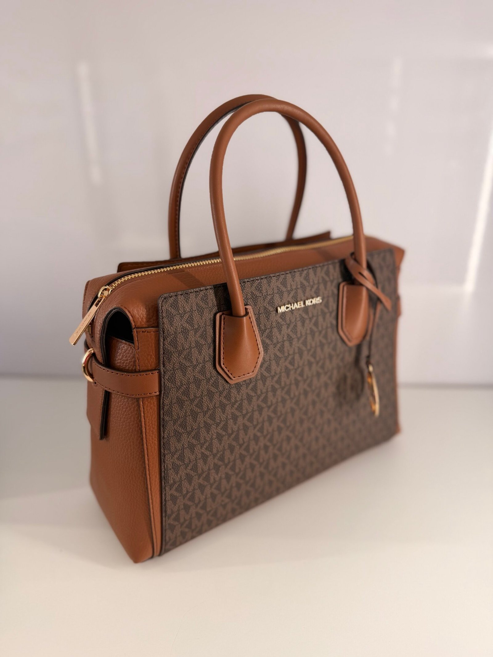 Sac à Main Michael Kors Mercer Brown M – Image 2