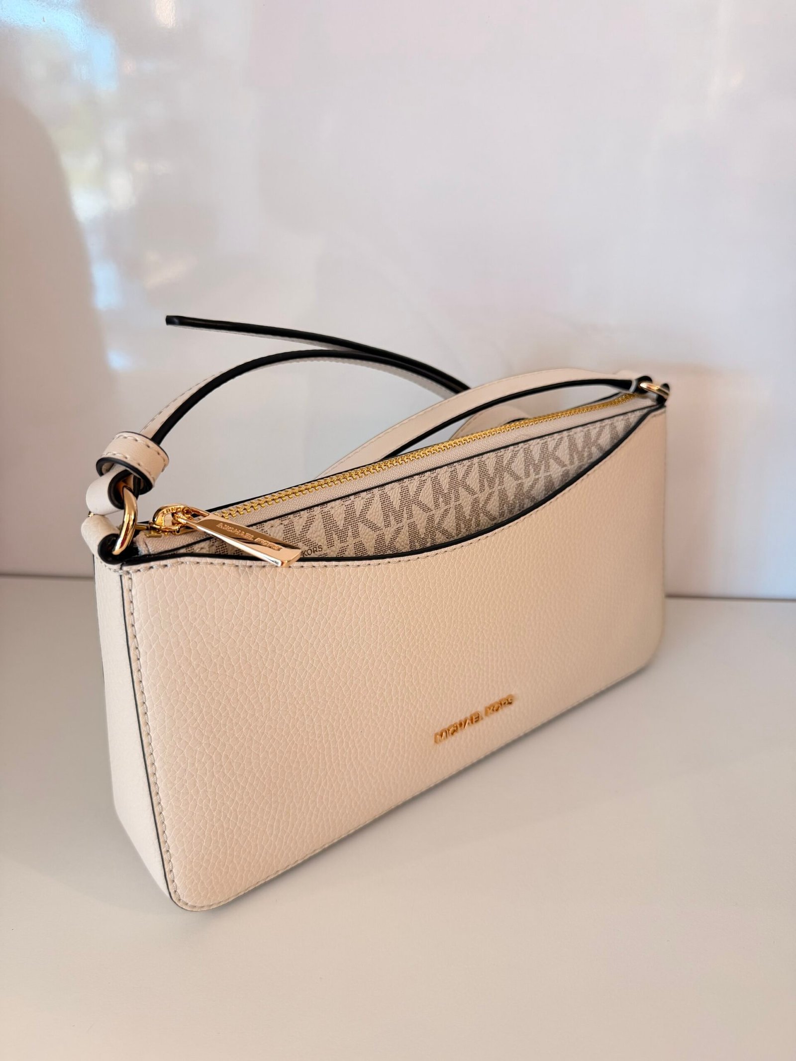 Sac À Bandoulière Michael Kors Arden White – Image 2