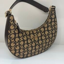 Sac À Bandoulière en Lune Guess Haylen Brown