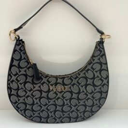 Sac À Bandoulière en Lune Guess Haylen Black