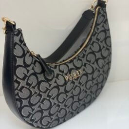 Sac À Bandoulière en Lune Guess Haylen Black