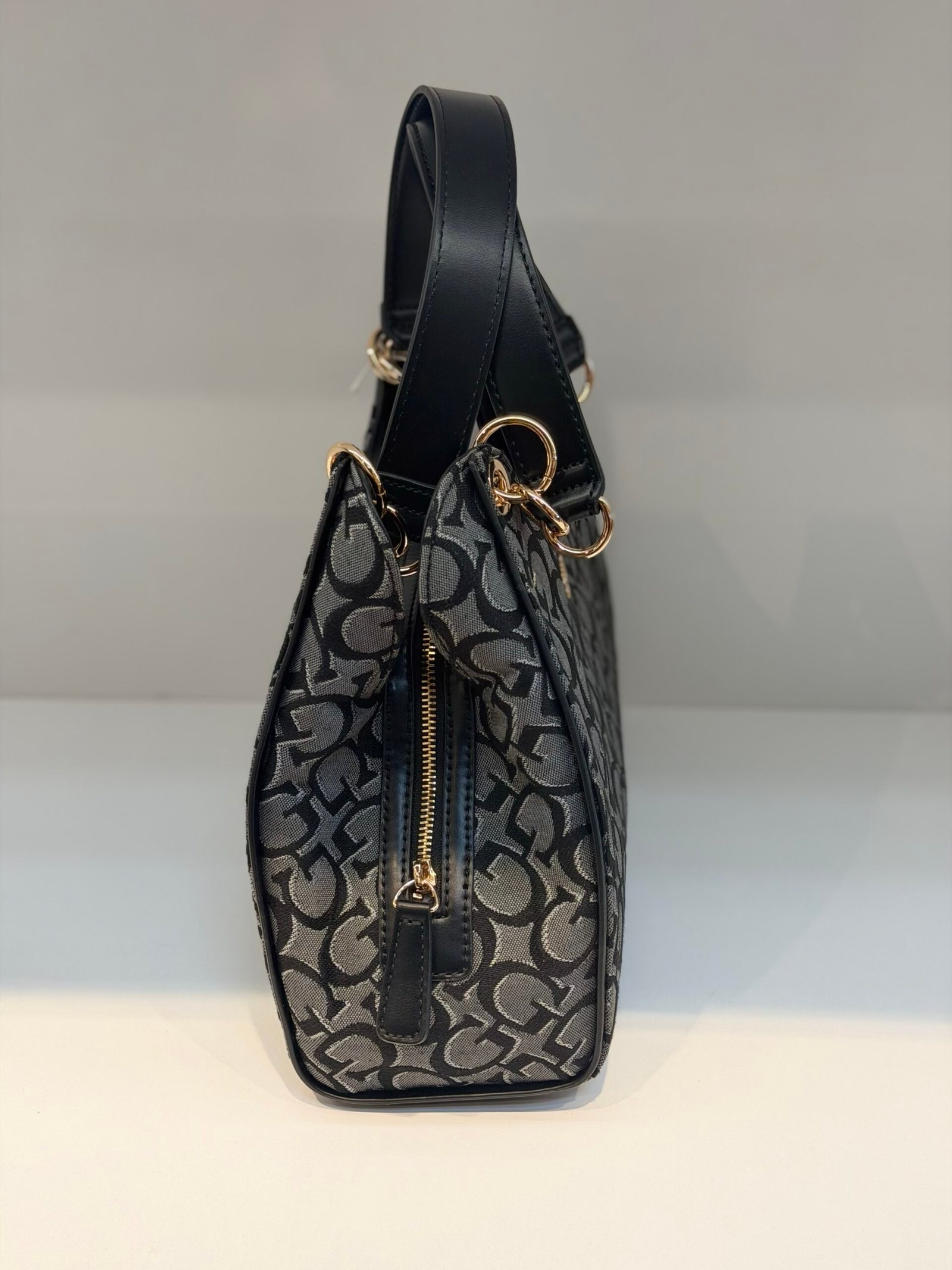 Sac À Main Guess Satchel HAY Black L – Image 6