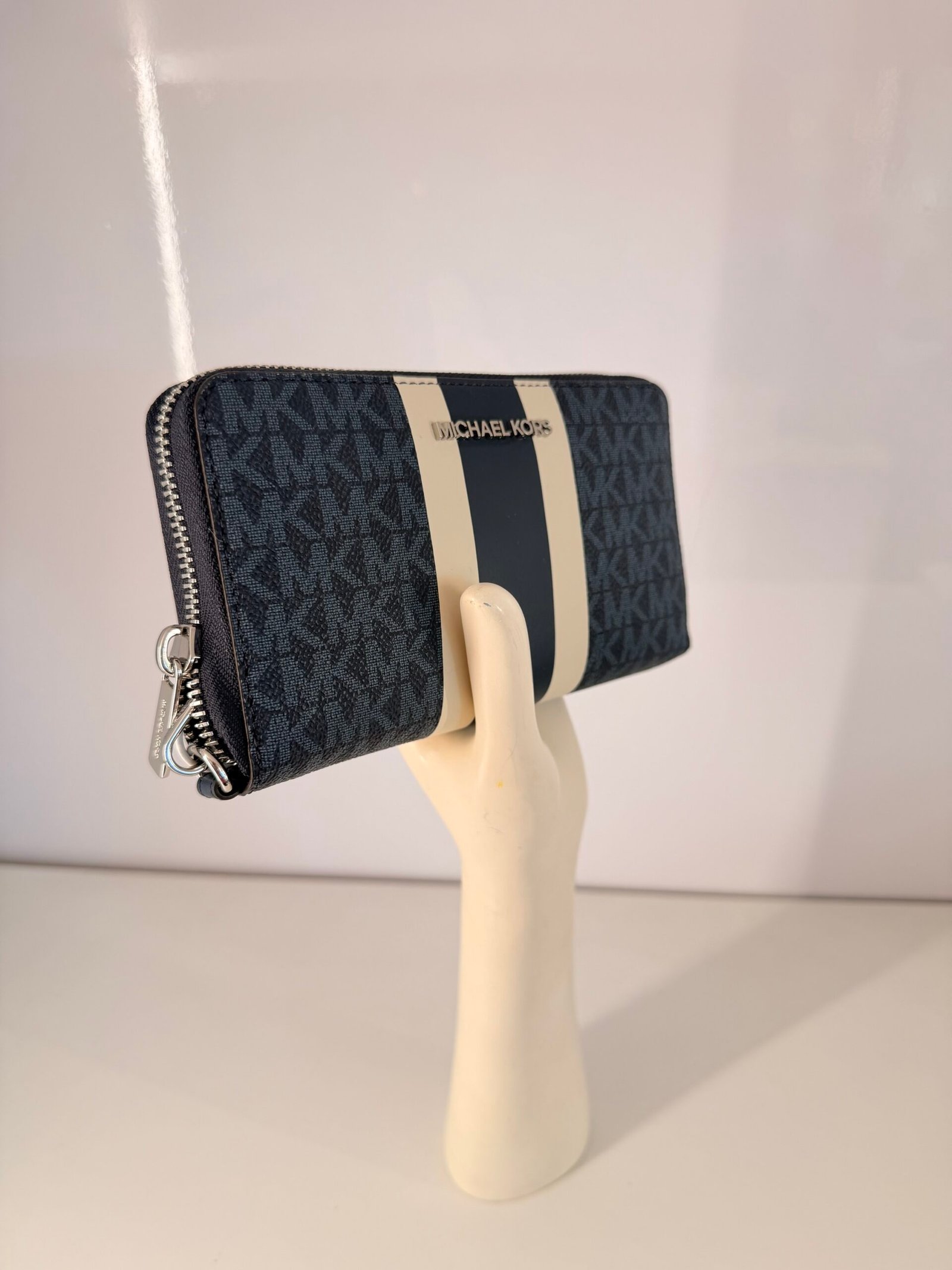 Porte Monnaie Michael Kors Bleu – Image 2