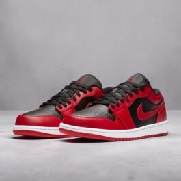 Air Jordan 1 Low Red Black