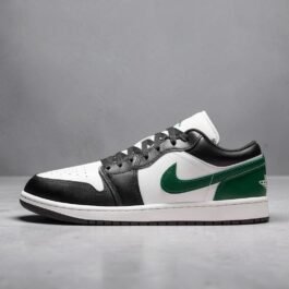 Air Jordan 1 Low Black Gorge Green