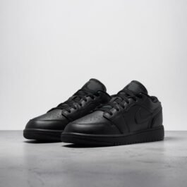 Air Jordan 1 Low Gs Black