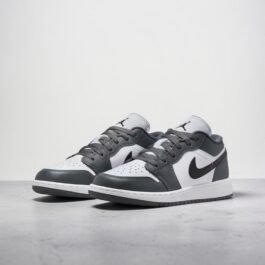 Air Jordan 1 Low Gs Iron Grey