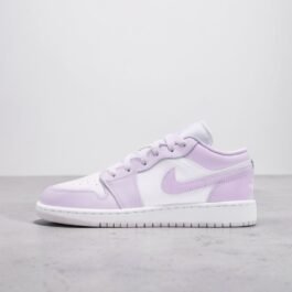 Air Jordan 1 Low Gs Barely Purple