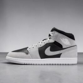 Air Jordan  1 Mid Light Smoke Grey