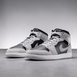 Air Jordan  1 Mid Light Smoke Grey