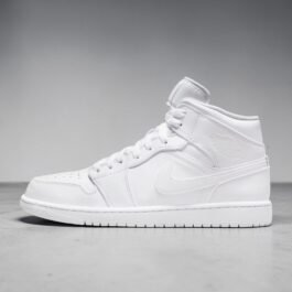 Air Jordan  1 Mid Full White
