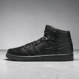 Air Jordan  1 Mid Full Black