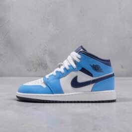 Air Jordan 1 Mid GS University Blue