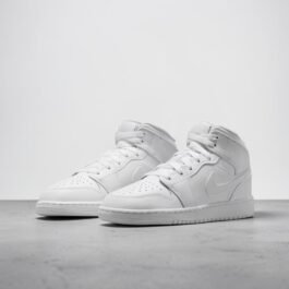 Air Jordan 1 Mid Gs White