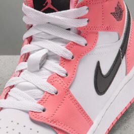Air Jordan 1 Mid GS Pink Gaze
