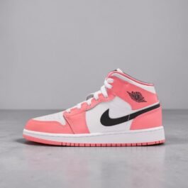 Air Jordan 1 Mid GS Pink Gaze