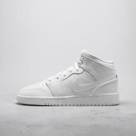 Air Jordan 1 Mid Gs White