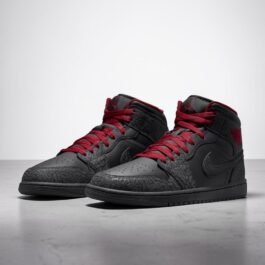 Air Jordan  1 Mid Tough Red