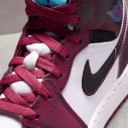 Air Jordan 1 Mid Gs Sweet Beet