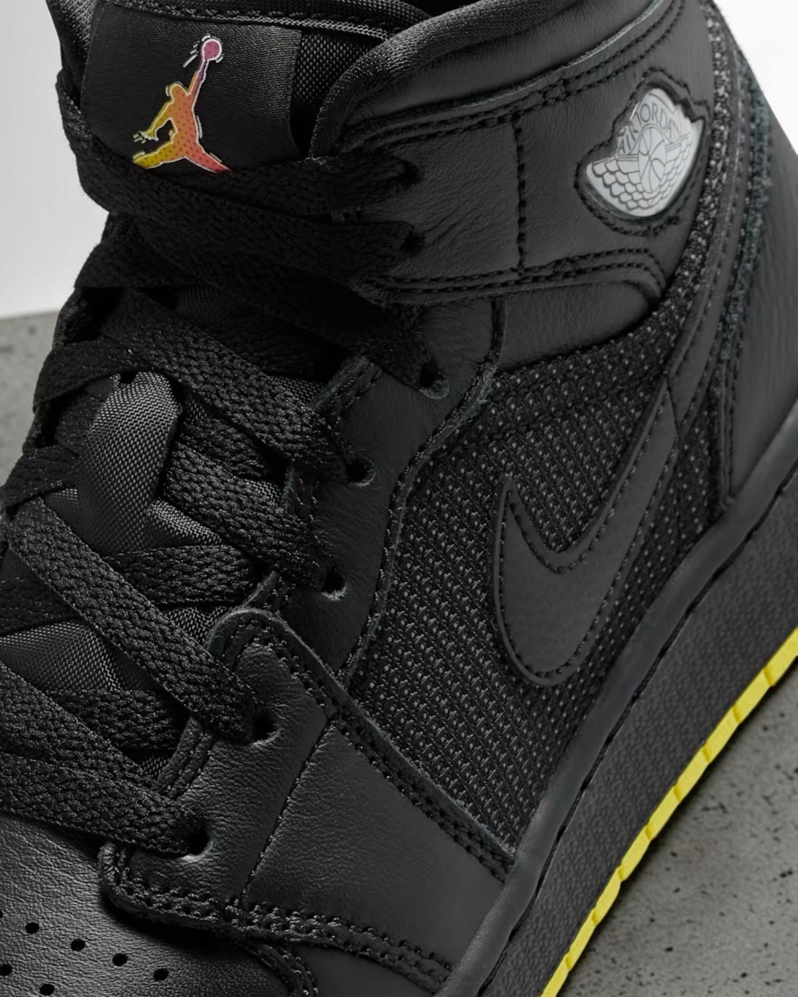Air Jordan 1 Mid Gs Comic Book Jaune – Image 5