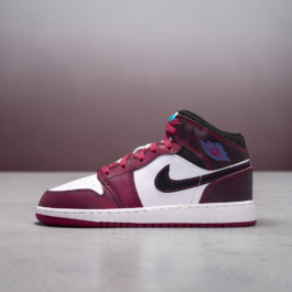Air Jordan 1 Mid Gs Sweet Beet