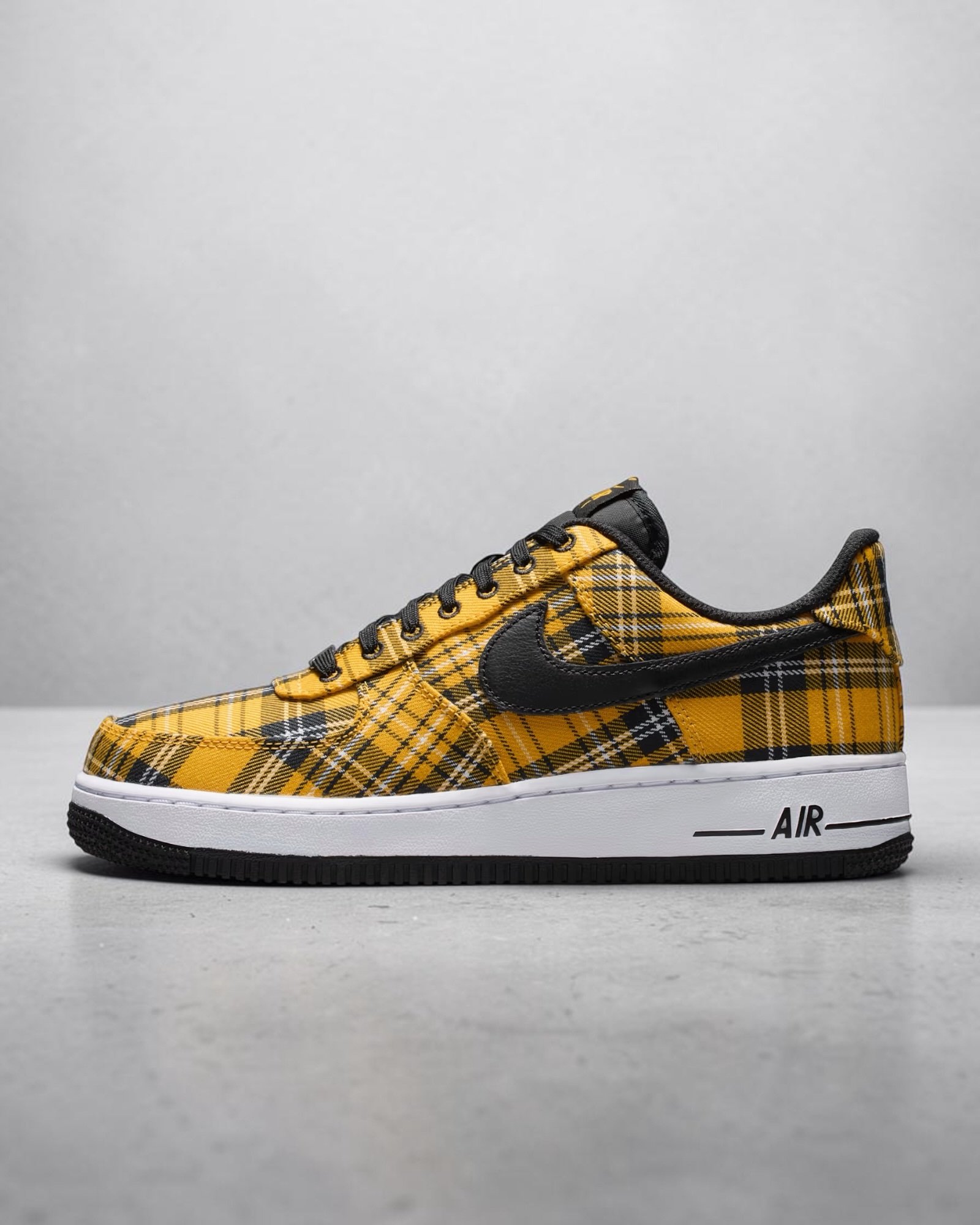 Air Force 1'07 Low Yellow Plaid