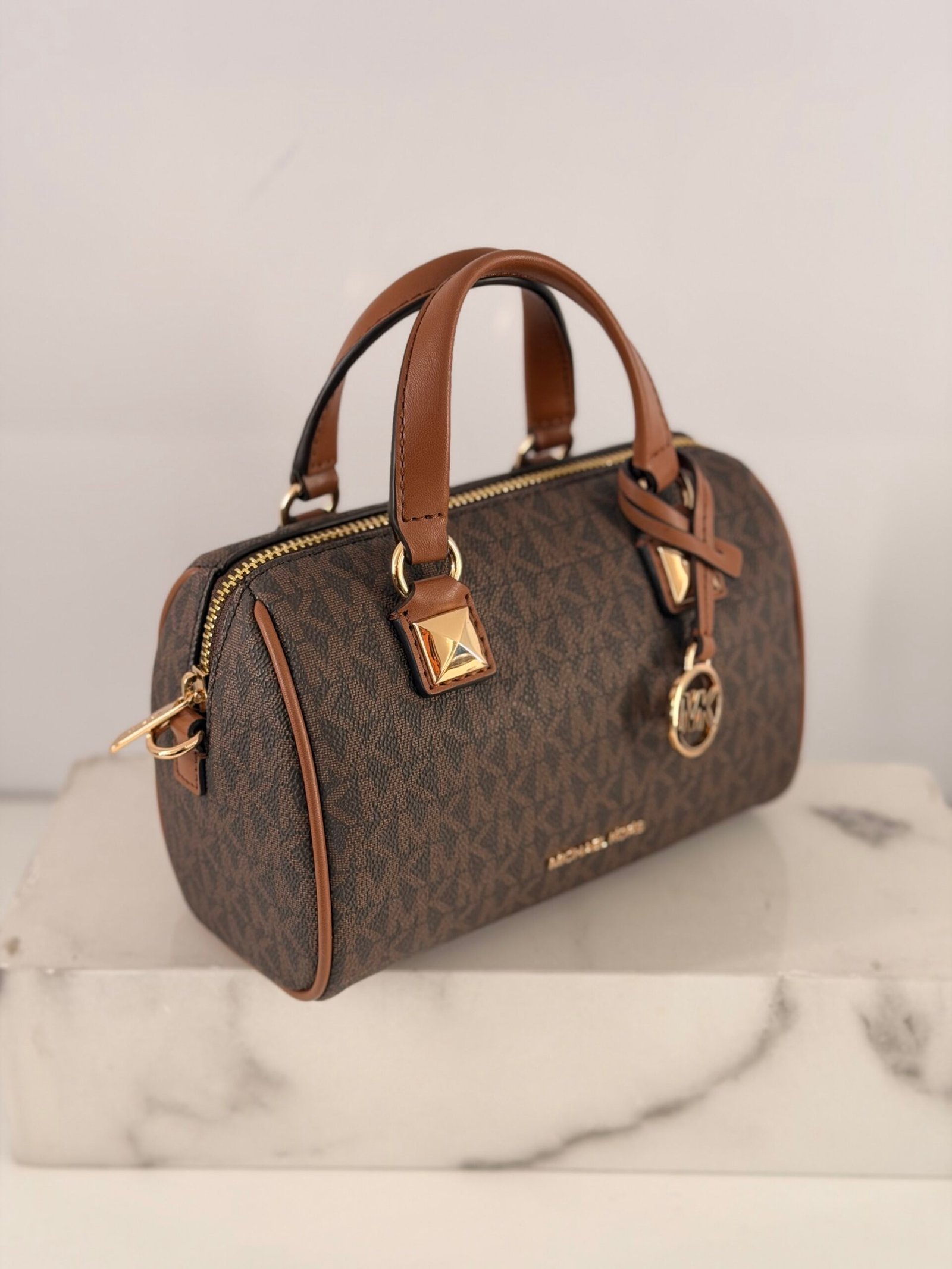 Sac à Bandoulière Michael Kors Grayson Brown – Image 2