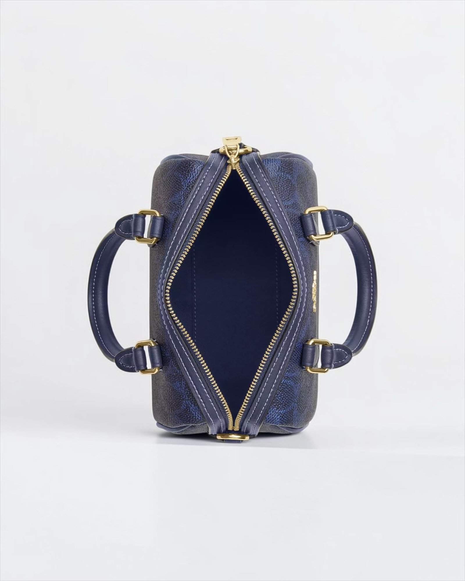 Sac À Bandoulière Coach Satchel Mini Rowan Bleu Marine S – Image 5