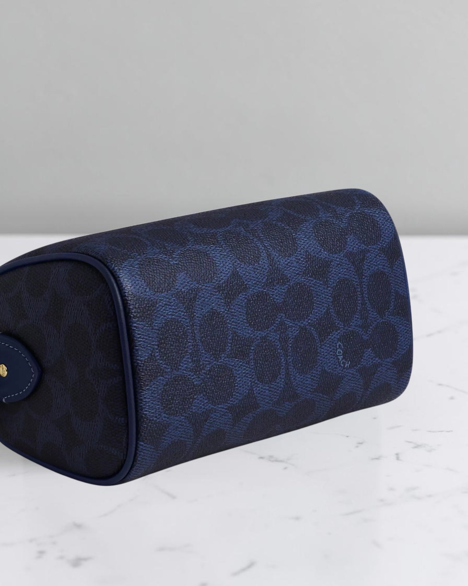 Sac À Bandoulière Coach Satchel Mini Rowan Bleu Marine S – Image 7