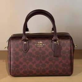 Sac À Bandoulière Coach Satchel Rowan Cassis Multi M