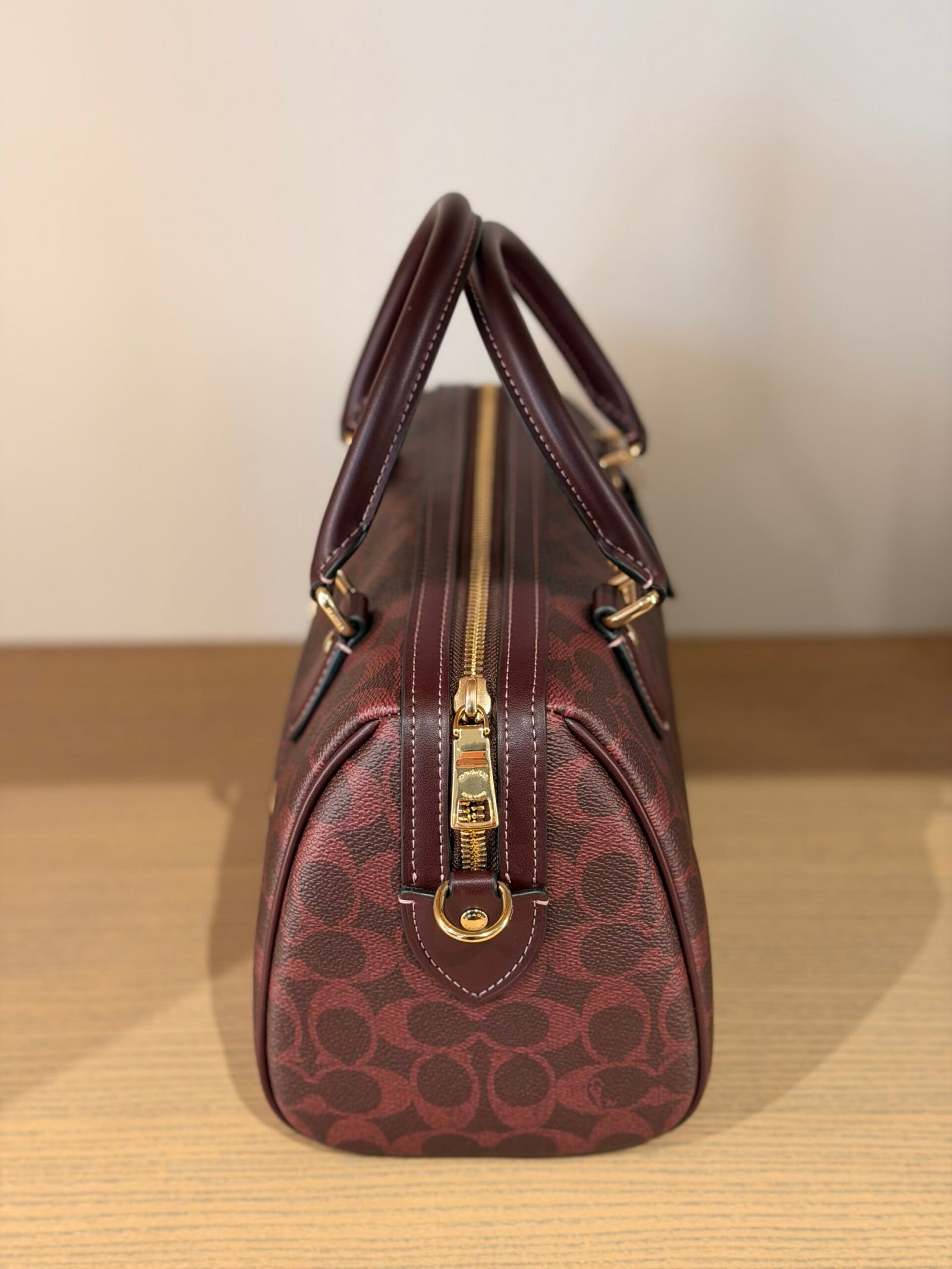Sac À Bandoulière Coach Satchel Rowan Cassis Multi M – Image 4