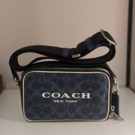 Sacoche à Bandoulière Colton 19 en toile Signature Coach Homme